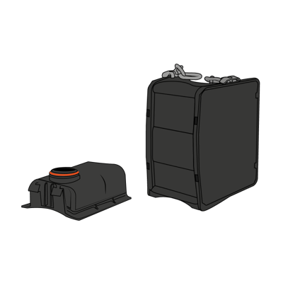 Collar and battery