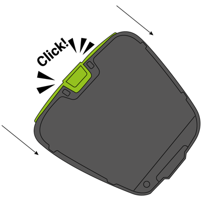 Insert battery - color Insert battery - color