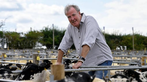 Jeremy Clarkson uses virtual fencing to control his livestock