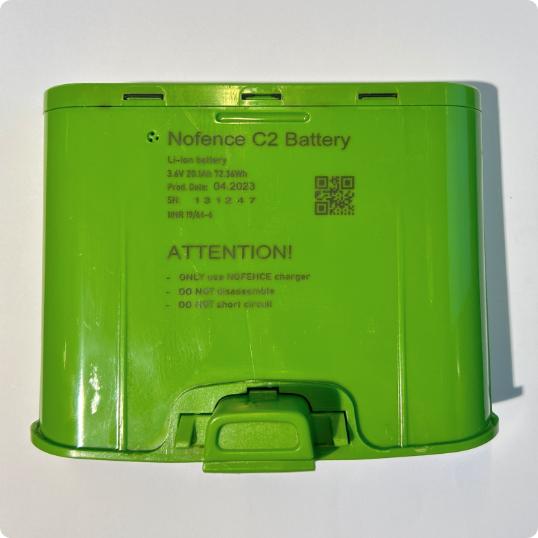 Battery with text2