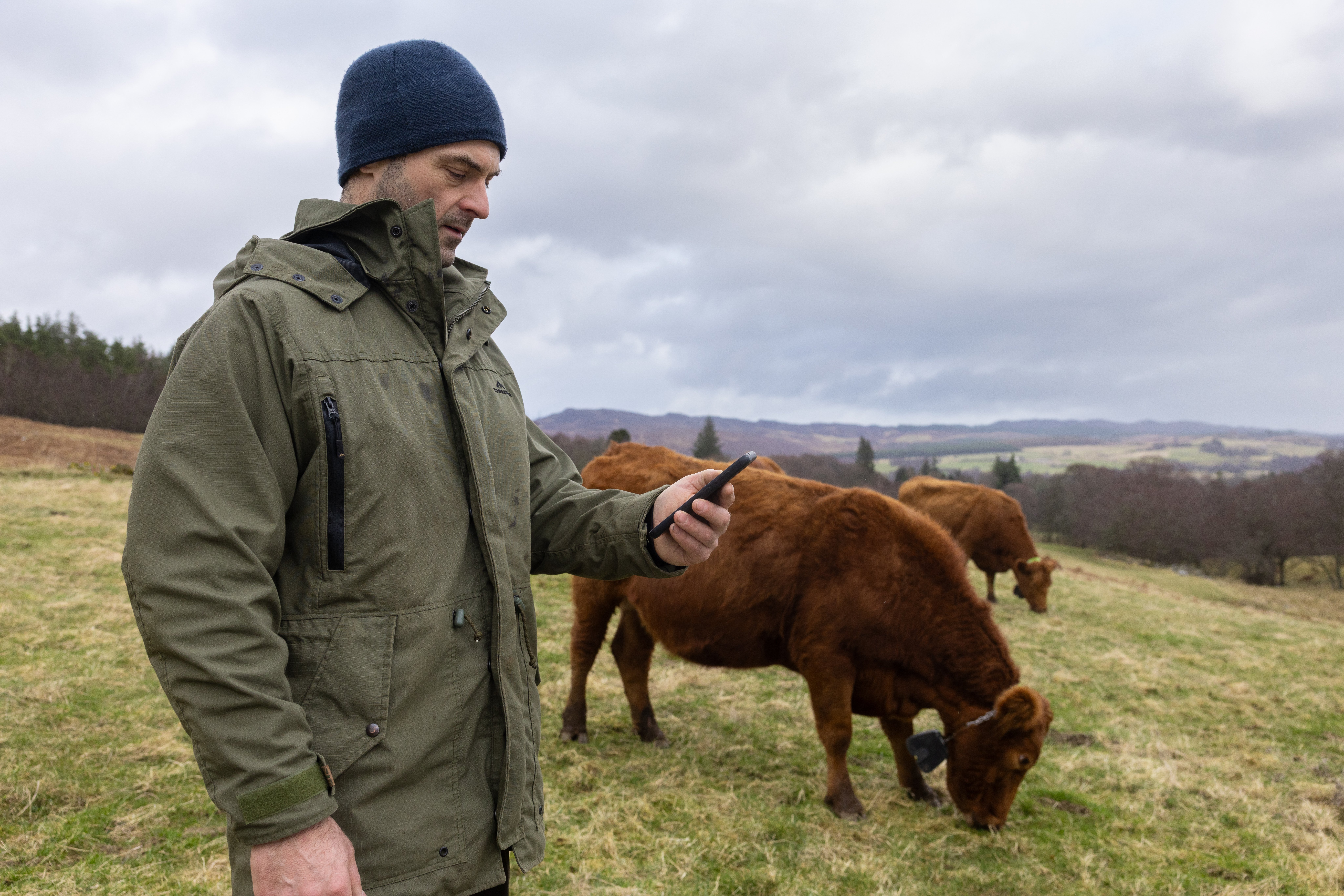Nofence farmer David Girvan