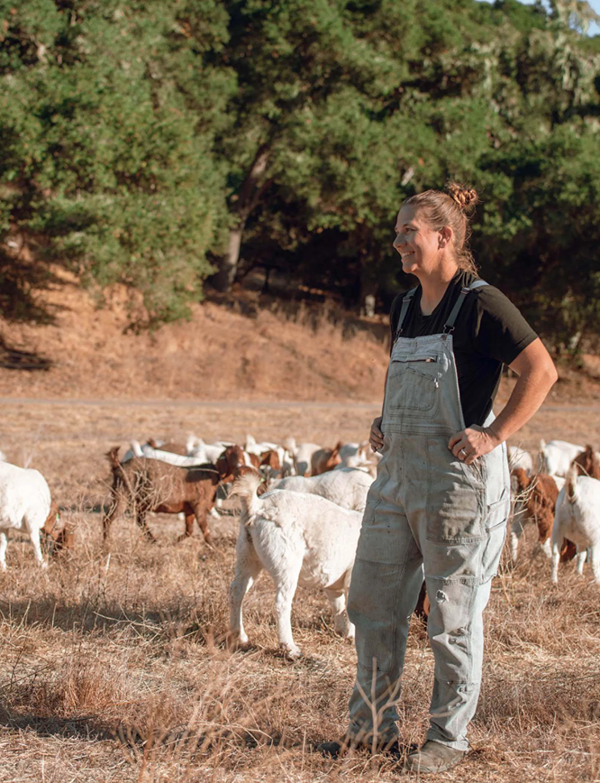 Nofence farmer Stephanie Mathis
